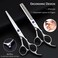 Hair Cutting Scissors, Yreihn 21Pcs Professional Thinning Layering Shear Comb Razor Cape for Women Men Children Kids, Barber Salon Home Use Hairdressing Tools