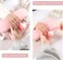 Arm Rest for Nails, Foldable PU Leather Nail Hand Rest For Nails Tech with Non-slip Table Mat, Professional Nail Arm Rest Cushion(Pink)