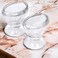 Glass Eye Wash Cup for Keep Your Eyes Clean and Healthy   Soothing Relief from Allergens, Irritants, Makeup, Dust, Dry Eyes   Eye Shaped Rim, Snug Fit Set of 2
