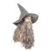 Fake Beard Wig   Qacf Long Curly Mens Wizard Mustache Wig Halloween Costume Cosplay Viking Fake Beard Wig (Grey)