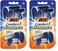 BIC Comfort 3 Advance Disposable Razors for Men for an Ultra-Soothing, Comfortable Shave, 4-count Packs of Disposable Razors With 3 Blades (Pack of 2)