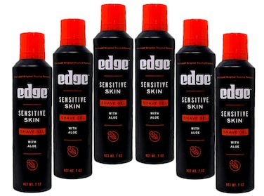 Edge Advanced Shaving Gel Sensitive Skin 7 oz. (Pack of 6)