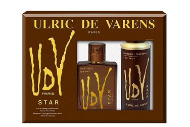 ULRIC DE VARENS UDV STAR EDT 200ML SPRAY 100ML + DEODORANT
