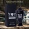 Victorious Gunmetal for Men Eau De Parfum - Fascinating Heart of Olibanum &amp; Lavender - Spray Cologne for Everyday Use - Powerful and Intense Fragrance - Elegant 100 ml Bottle Precious Gift for Man
