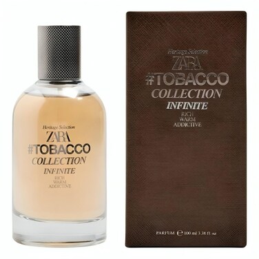 Zara #Tobacco Collection Infinite Rich Warm Cologne for Men EDT Eau De Toilette 100 ML (3.38 FL OZ)