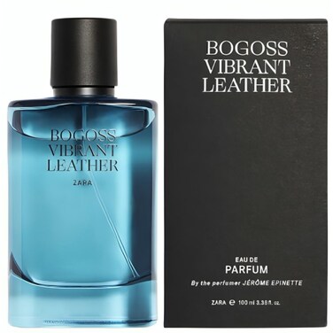 Zara Bogoss Vibrant Leather Cologne for Men EDP Eau De Parfum 100 ML (3.4 FL OZ)