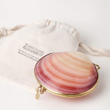 Solid Perfume - Ylang Ylang &amp; Grapefruit Fragrance by Roots Rose Radish - All Natural &amp; Organic - 1 oz