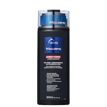 Truss Frizz Zero Conditioner - For Frizzy Hair - Anti Frizz, Anti Humidity Formula Protects Against Moisture While Providing Volume And Shine And Free Of Split Ends