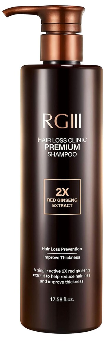COSMOCOS RG3 RGIII PREMIUM HAIR LOSS CLINIC SHAMPOO (ONE BOTTLE)