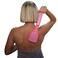 Bakslap - Body Lotion Applicator - Replaceable Sponge Pads (2 Pack) - Extendable Long Handle for Self Back &amp; Body Application (Skin Cream, Suntan, Beauty, Tanning, Medical) (Pink)