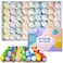 INTEYE Luxury Bath Bombs Gift Set - 54pc Skin-Nourishing Mineral Bath Salts with Natural Essential Oils &amp; 9 Aromas   Spa-Qualit Self-Care for Women, Men, Kids (Eco-Friendly Packaging)