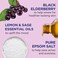 Dr Teal's Epsom Salt Soak Bundle with Elderberry and Shea Butter &amp; Almond, 3 lbs Each
