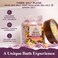 PURPLE CANYON SolSalts Twilight Deep Sleep Bath Salts 10oz   Magnesium-Infused Sandalwood &amp; Vanilla Aromatherapy with Clay Crumbles