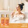 Gifts for Women, Bath and Body Gift Set for Women with 13pcs Honey Almond Scented Spa Gifts for Women, Bath Sets Includes Scented Candle, Shower Steamer, Bubble Bath, Bath Salt. Mothers Day Gifts