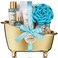 Spa Gift Baskets For Women - Luxury Bath Set With Jasmine &amp; Lavender - Spa Kit Includes Body Wash, Bubble Bath, Lotion, Bath Salts, Body Scrub, Body Spray, Shower Puff, and Towel