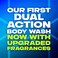 AXE Body Wash Phoenix 4 Count 12h Refreshing Scent Crushed Mint &amp; Rosemary Men's Body Wash with 100% Plant-Based Moisturizers 16 oz