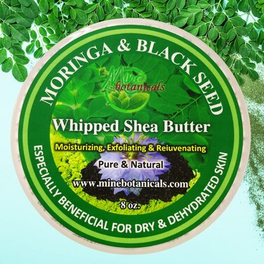 Mine Botanicals Moringa &amp; Black Seed Whipped Shea Butter