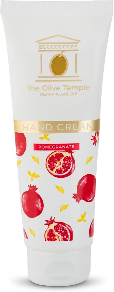 Hand Cream with Olive Oil - Deep Moisturizing and Nourishing Formula for Soft, Supple Hands (Pomegranate), 3.38 fl. oz