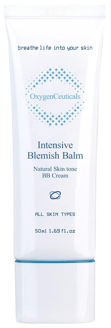 Intensive Blemish Balm &ndash; Premium BB Cream with Natural Coverage, Infused with Oxygen, Hyaluronic Acid, and Centella Asiatica (50ml/1.69 oz)
