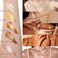 UCANBE Body Shimmer Oil 100ml, Moisturizing Body Glow Glitter Oil, Waterproof Shimmering Body Luminizer Liquid Illuminator Highlighter, Tinted Shimmer Body Lotion Glowing Bronzer Makeup(Rose Gold)