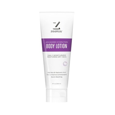 Zealios Swim &amp; Sports Body Lotion Non-Greasy Hydrates &amp; Moisturizes Dry Skin - Great for Swimmers &amp; Athletes Skin providing Vitamins &amp; Antioxidants - 8 oz