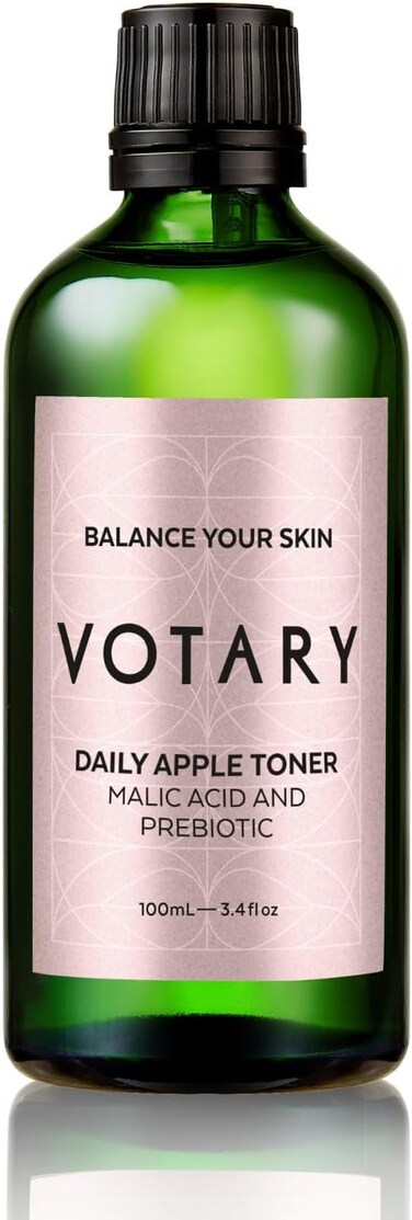 Votary Daily Apple Toner for Face &amp; Body   Anti Aging Delivers Intense Hydration, Soothing Visibly Plumps, Minimize Blemishes, Pores Gentle Soothing Hydrating Facial Toner 3.4 Fl Oz