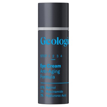 Geologie Anti-Aging Eye Cream   Treats Visible Signs of Aging   Reduce Fine Lines &amp; Wrinkles   Retinol, Caffeine, Peptides, Niacinamide &amp; Hyaluronic Acid   Effective Formula For Men &amp; Women