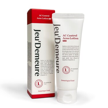 JEU'DEMEURE Korean skin care Acne Control Treatment Lotion for Sensitive Skin, Pimple Breakout, Peptide, Calming, Blemish Acne 2.53 fl oz