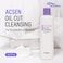 TROIAREUKE ACSEN Oil Cut Cleansing (10.14 Fl. Oz.), Oil-free, Hypersensitivity, Acne-prone and sensitive skin, Damaged skin, Oily skin, Cleansing gel, Sebum balancing, Make-up remover, Facial cleanser