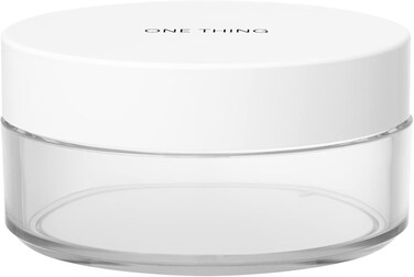 ONE THING Toner Pad Case, 1 Count   Travel Size Mini Makeup Container with Lid and Forceps for Toner Pads DIY, Empty Clear Reusable Refillable   Korean Skin Care