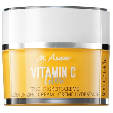 M. Asam VITAMIN C Glow Face Cream (1.69 Fl Oz) &ndash; Hydrating Face Moisturizer with Vitamin C, Skincare for Radiant Skin, Face Lotion for Smooth &amp; Glowing Beauty