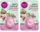 eos 100% Natural &amp; Organic Lip Balm- Strawberry Sorbet, All-Day Moisture, Dermatologist Recommended for Sensitive Skin, Lip Care Products, 0.25 oz (Pack of 2)