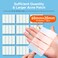 Large Pimple Patches for Face, XL Acne Patches 60 x 20 mm, Big Hydrocolloid Bandages for Body, Forehead, Chin, Neck Zit Breakouts, Hydrocolloid Patch (Strip, Contoured, Dot 5 Sizes 96 Count)