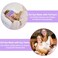 Permotary 2PCS Gel Eye Mask Reusable Hot Cold Compress Pack Eye Therapy,Therapeutic Gel Eye Spa Pad for Puffiness/Dark Circles/Eye Bags/Dry Eyes/Headaches/Migraines/Stress Relief-Purple&amp;Pink