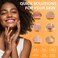 Facial Clay Mask Set - Vitamin C Turmeric Clay Mask, Dead Sea Mud and Salicylic Acid Mask for Pores Cleansing, Blackheads, Dark Spots, and Brightening, Face Masks Skincare Gift for Women, 2.82 oz each