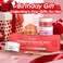 Overnight Lip Mask Set - Lip Care 4 Pack with Vitamin C &amp; Hyaluronic Acid for Nourishing, Hydrating, and Repairing Dry, Flaky Lips   Vegan Lip Sleeping Mask, Lip Butter
