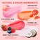 Overnight Lip Mask Set - Lip Care 4 Pack with Vitamin C &amp; Hyaluronic Acid for Nourishing, Hydrating, and Repairing Dry, Flaky Lips   Vegan Lip Sleeping Mask, Lip Butter
