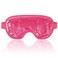 NEWGO Cooling Eye Mask for Puffy Eyes, Cold Eye Mask Eye Ice Pack for After Eyes Surgery, Tension Stress Relief, Itchy Eyes, Headaches, Dark Circles - Rosered