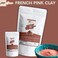 French Pink Clay Powder 0.5 LBS / 227 GMS Rose Clay for DIY Facial Masks, Creams, Soft Peels and Scrubs, and Soap Making