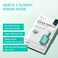 rataplan Water Parsley Calming Serum Mask, Vegan Hypoallergenic Sheet with Calming Serum, Reduce Skin Heat, Replenish Moisture, Korean Skincare, 10 packs&hellip;