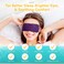 Heated Eye Steam Mask Dry Eyes Self Warm Compress for Dark Circles Puffiness Treatment Warming Eye Mask for Relaxation &amp; Moist Heat Therapy Fatigue, Stress, and Migraine 6 Pack Aromas Home Spa
