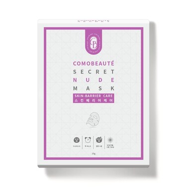 MissDragon COMOBEAUTE Skin Barrier Facial Mask (10 Pack) - Korean Skincare Natural Skin Barrier Hydrating Facial Sheet Mask Cica Hyaluronic Acid Niacinamide Adenosine