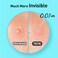 Pimple Patches, 12mm Invisible Acne Patches for Face with Salicylic Acid, 0.01cm Extra Thin Outer Edge, Hydrocolloid Zit Patch for Pustule, Whitehead, Cystic Acne Spot, 96 Count