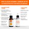 Vitamin C Serum - Anti Ageing, Hydrating &amp; Brightening Serum for Face with Hyaluronic Acid - Uniquely Designed Day &amp; Night Serum