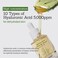 Cactus Mucin Hyaluronic Serum - Korean Hyaluronic Acid Serum for Face - Hydrates 10 Layers Deep with Moisture-Locking Effect, Repairs Skin Barrier - Vegan Serum for Dry and Sensitive Skin, 1.01 fl.oz
