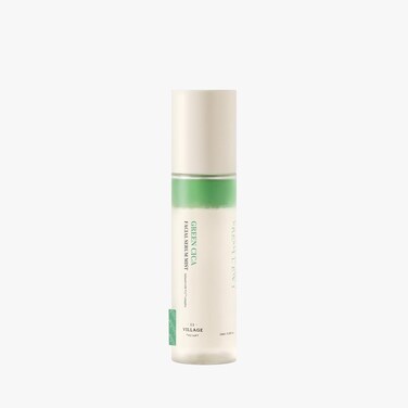 Fresh Dewy Green Cica Facial Serum Mist Korean Face Spray for Deep Hydration Skincare on the Go 3.38 oz