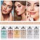 BB Glow Starter Kit Hyaluronic Acid Serum Foundation Skincare Mix Kit 0.27oz Hyaluronic Acid Ampoule and Essence Foundation 12 Vials Glow Pigment Skincare Kit (Multicolor)