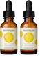 Mad Hippie Vitamin C Serum for Face with Hyaluronic Acid, Vitamin E &amp; Ferulic Acid - Vitamin C Face Serum for Women/Men, Skin-Brightening Serum, 1.02 Fl Oz (Pack of 2)