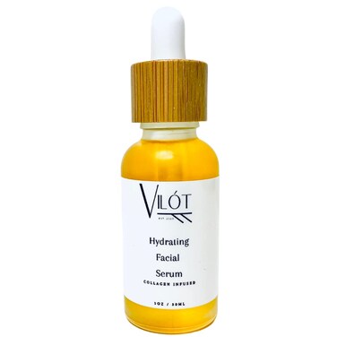 Vilot Skin Anti-aging Hydrating Facial Serum for Dry Skin, Collagen Serum for Face, Brightening serum for restorative glow, Dark Spot Serum, non-comedogenic 1oz