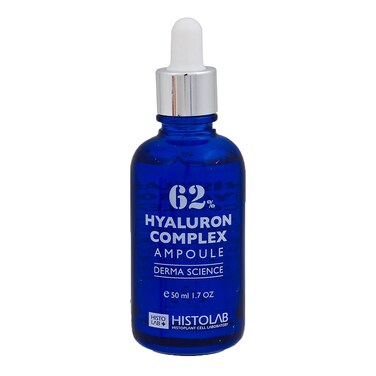 62% Hyaluron Complex Korean Beauty Serum &ndash; Deep Hydration &amp; Anti-Aging Ampoule for Dry Skin &ndash; Reduces Wrinkles &amp; Boosts Elasticity with Snail Filtrate &amp; Rose Water